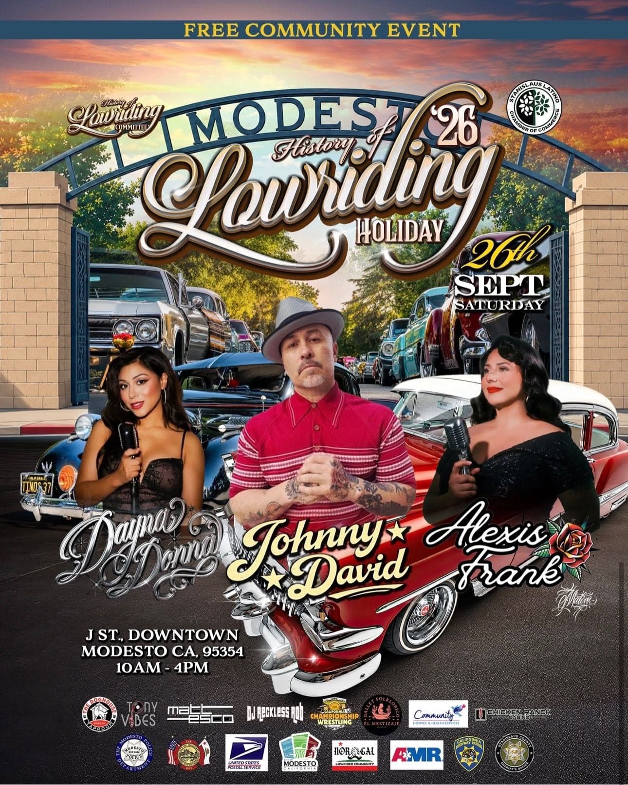 Modesto History of Lowriding ’26 Holiday