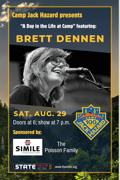 Camp Jack Hazard presents: “a day in the life at camp” feat. Brett Dennen – State Theatre