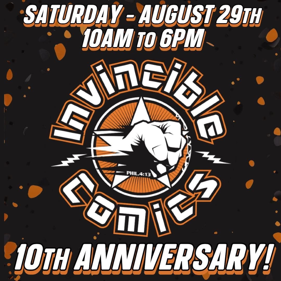 Invincible Comics 10 Year Anniversary at Invincible Comics