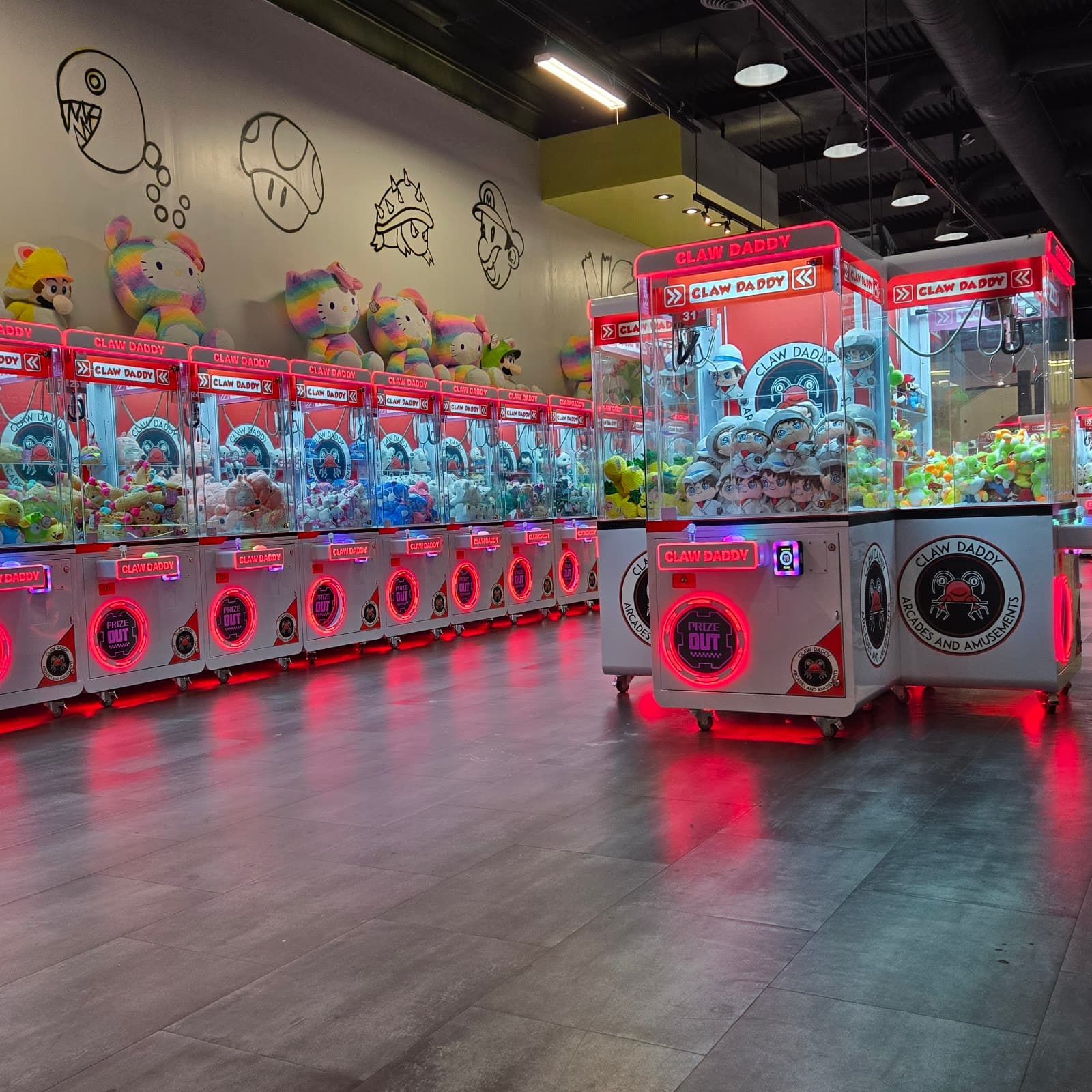 Claw Daddy Arcades - Modesto Vintage Faire Mall