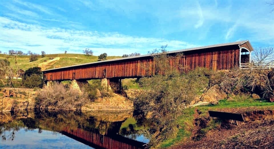 Historic Knights Ferry Covered Bridge