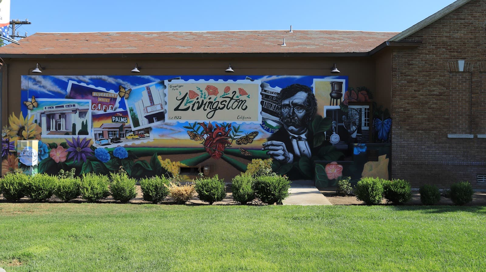 The Heart of Livingston Mural